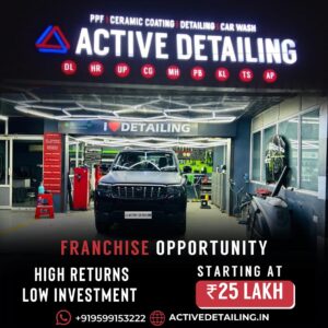 car detailing franchise, car detailing, detailing franchise India